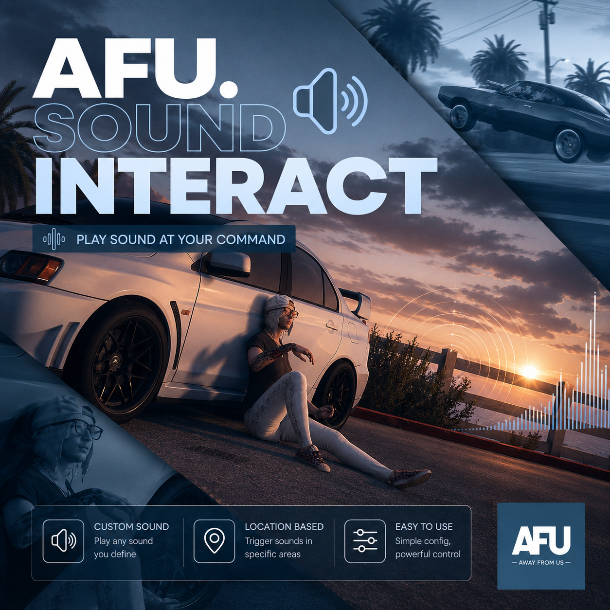 AFU.SoundInteract - สคริปต์ FiveM โดย AFU Squad
